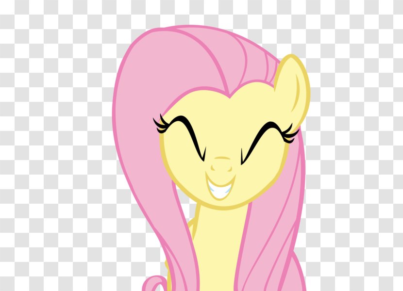 Fluttershy Rarity Pinkie Pie Twilight Sparkle Rainbow Dash - Heart - Face Transparent PNG