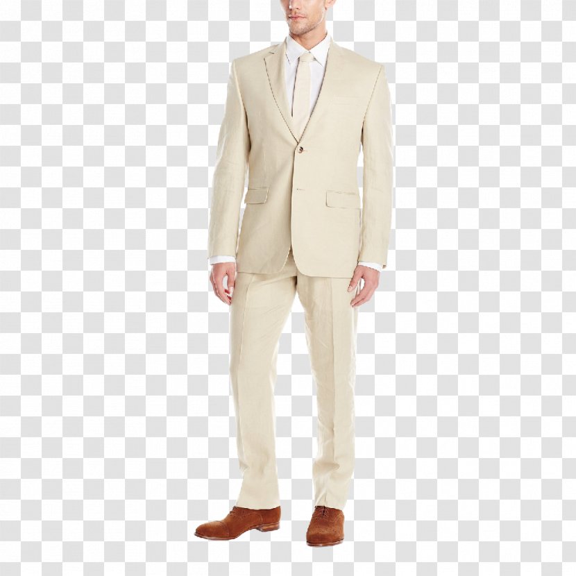 Tuxedo Suit Vent Lapel Fashion - Linen Transparent PNG