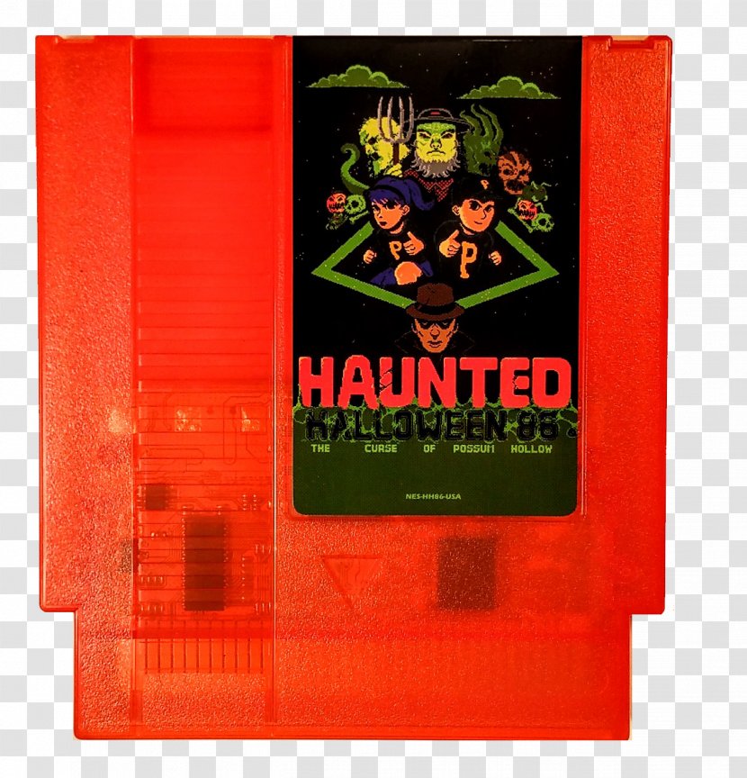 HAUNTED: Halloween '86 (The Curse Of Possum Hollow) '85 (Original NES Game) WarioWare D.I.Y. WarioWare: Twisted! Touched! - Rom Cartridge - Nintendo Transparent PNG