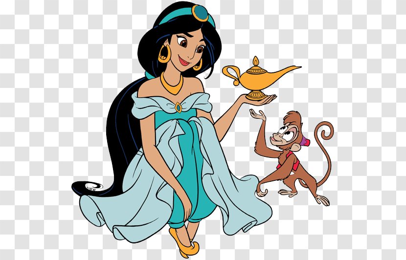 Aladdin Princess Jasmine Abu Genie Clip Art Transparent PNG