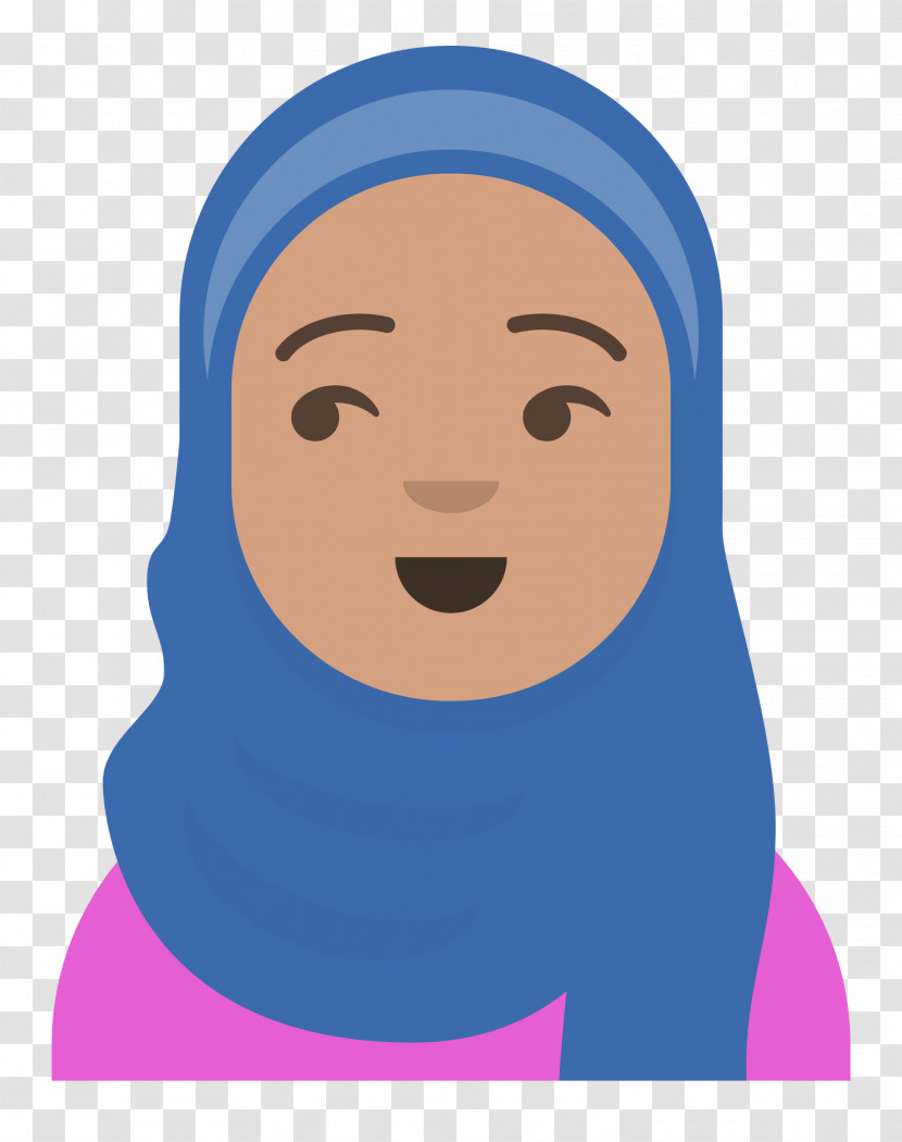 Hijab Avatar Transparent PNG