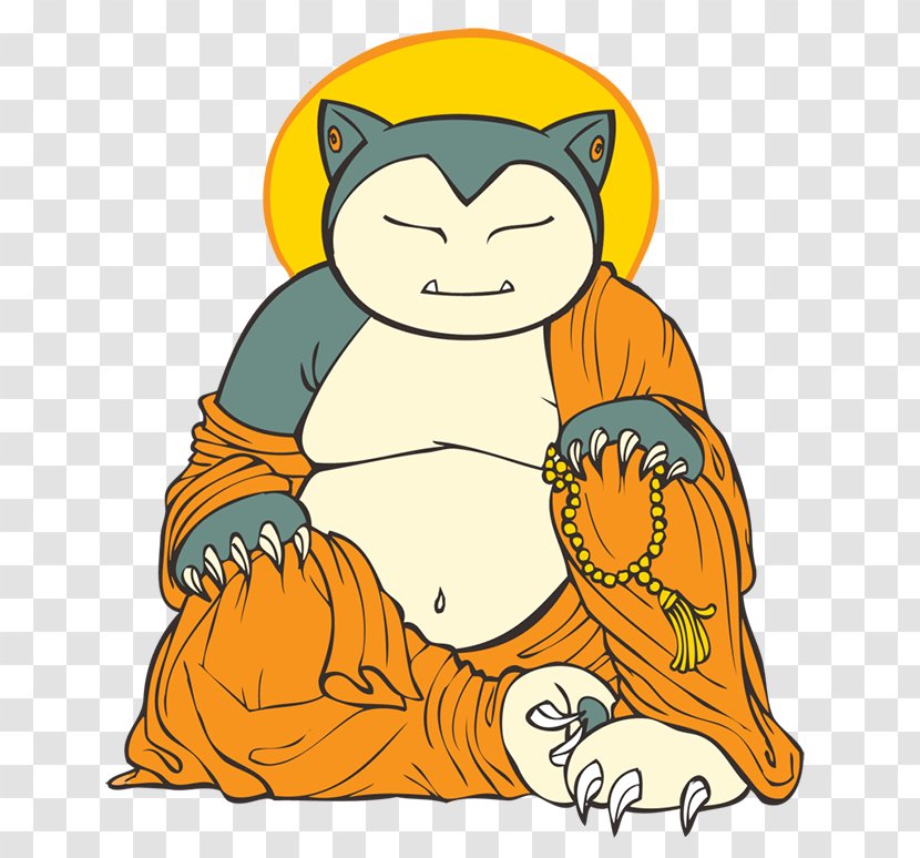 Snorlax Buddhism Pokémon Vesak - Dharma Transparent PNG