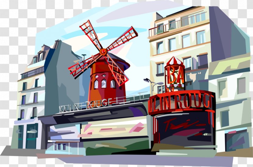 Moulin Rouge Illustration Vector Graphics Image Euclidean - Technology Transparent PNG