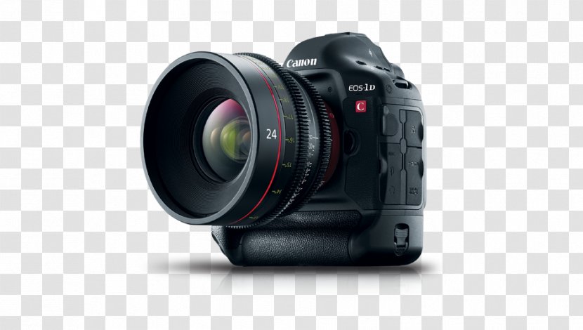 Canon EOS-1D C Camera Digital SLR 4K Resolution Transparent PNG