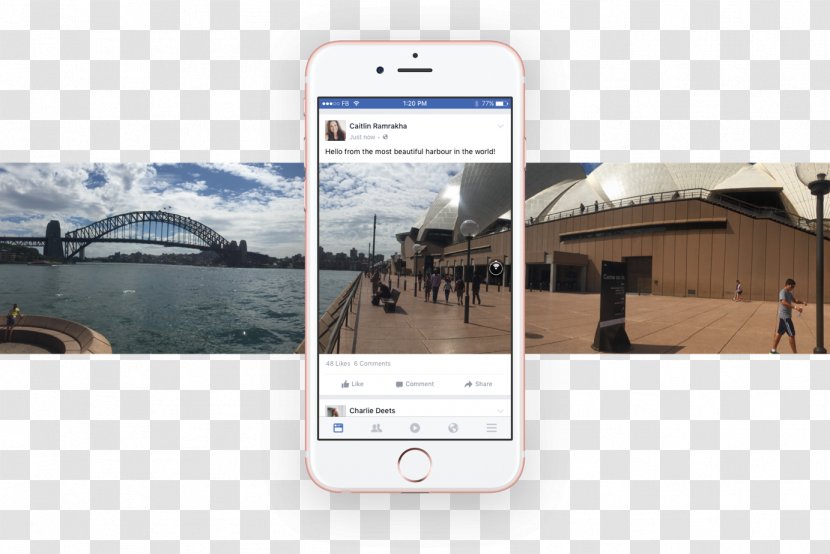 Immersive Video Facebook Panoramic Photography - Mobile Phone - Dead Space Transparent PNG