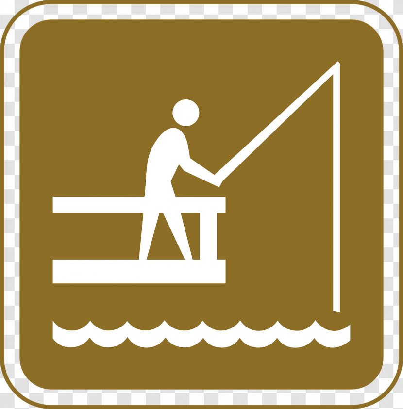 Recreational Fishing Angling Sign - Fisherman Transparent PNG