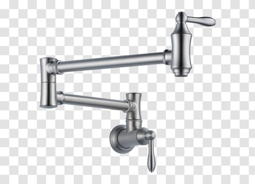 Tap Kitchen Stainless Steel Lowe's Sink - Traditional Wall Transparent PNG