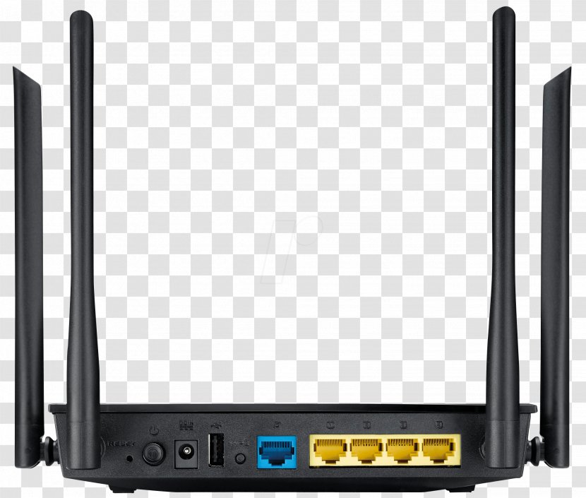 AC1200 Gigabit Dual Band AC Router RT-AC1200G+ ASUS DSL-AC88U RT-AC1200 Wireless - Asus Rtac87u - Electronics Transparent PNG