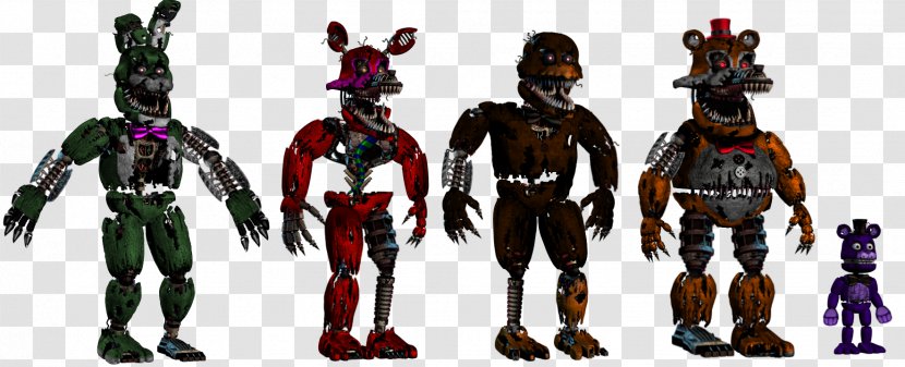 Animatronics Five Nights At Freddy's Robot Nightmare Transparent PNG