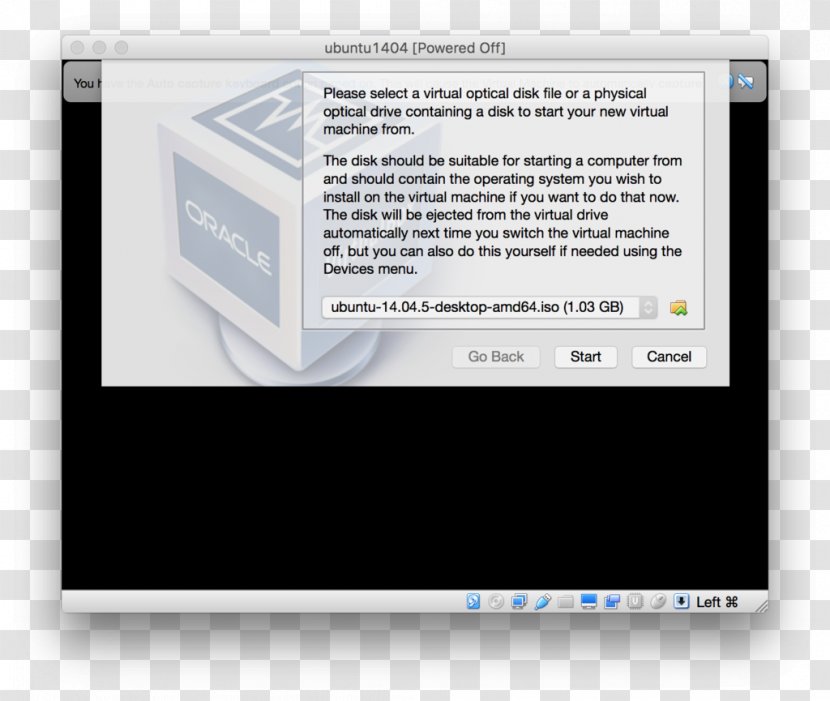 VirtualBox MacOS Installation Computer Software Virtual Machine - Operating Systems - Karaage Transparent PNG