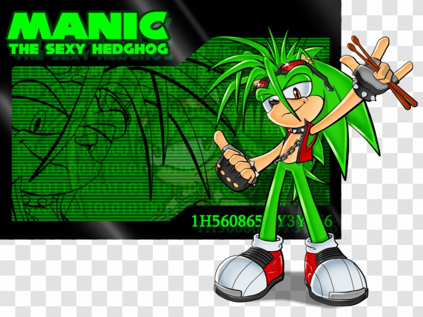 Manic The Hedgehog Sonic Mania - Fictional Character Transparent PNG