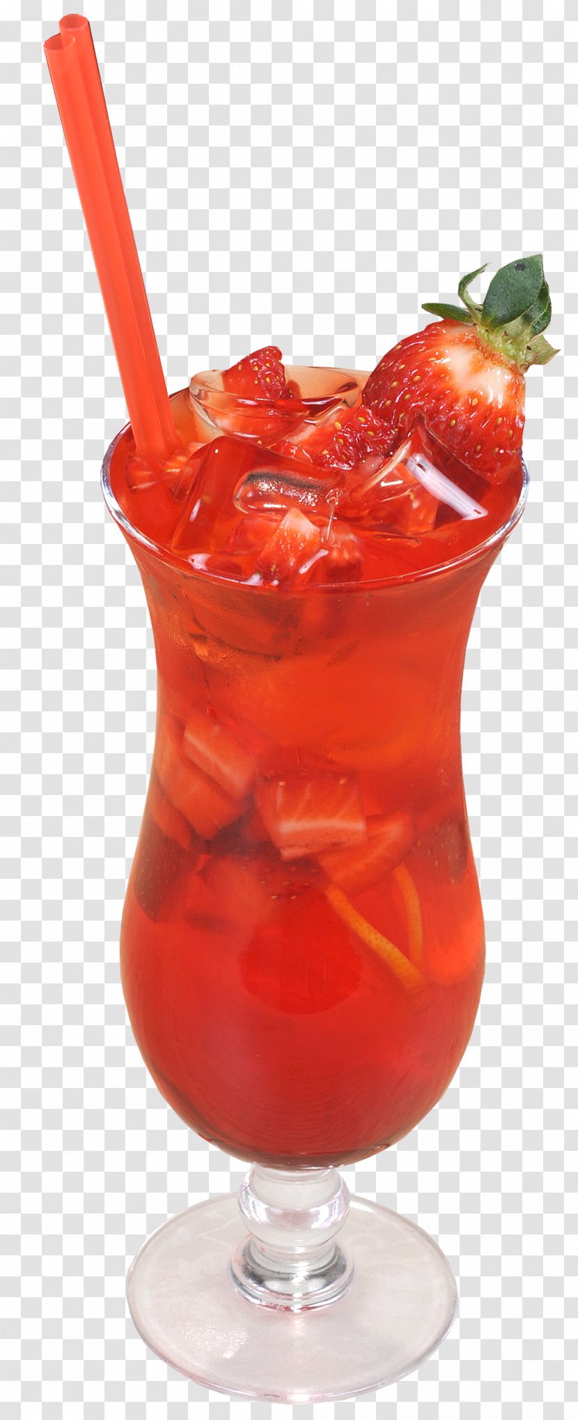 Lemonade Cocktail Garnish Strawberry Juice Sea Breeze Transparent PNG