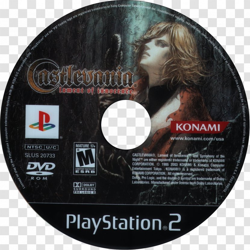 Castlevania: Lament Of Innocence PlayStation 2 Vampire Killer Drakengard Compact Disc - Castlevania - Match Score Box Transparent PNG