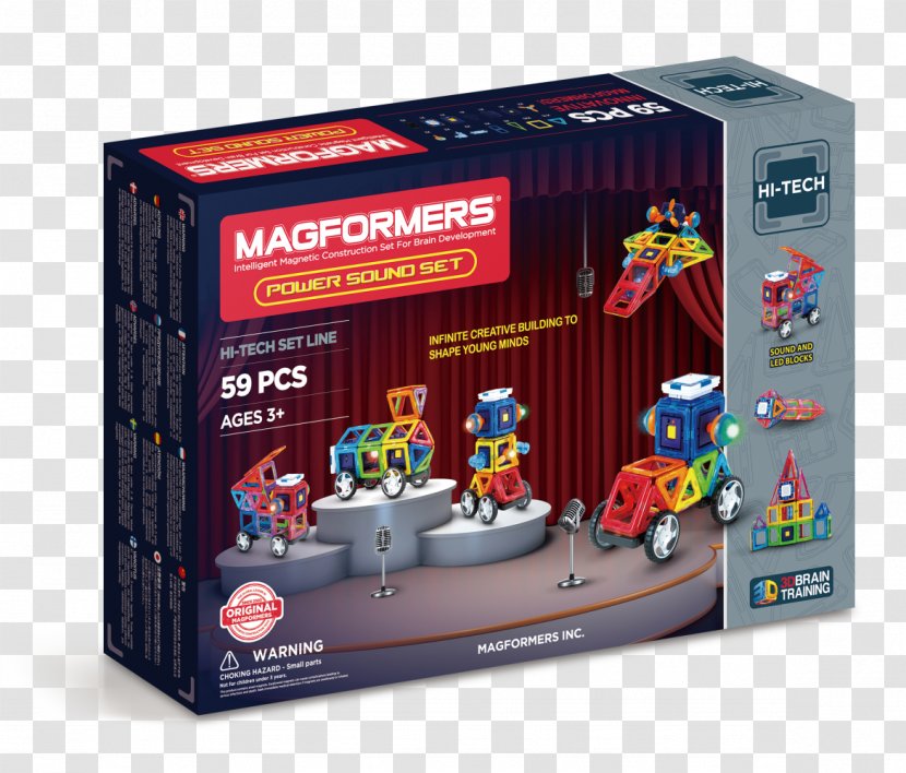 Magformers 63076 Magnetic Building Construction Set Amazon.com Toy Vehicle Line - Craft Magnets Transparent PNG