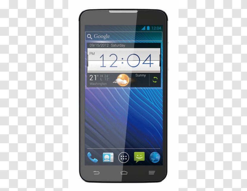 ZTE Grand Memo Smartphone 4G LTE - Communication Device - Phone Review Transparent PNG