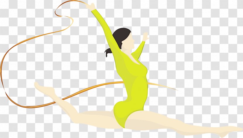 Rhythmic Gymnastics Performing Arts Ribbon (rhythmic Gymnastics) Pilates - Exercise - Physical Fitness Transparent PNG