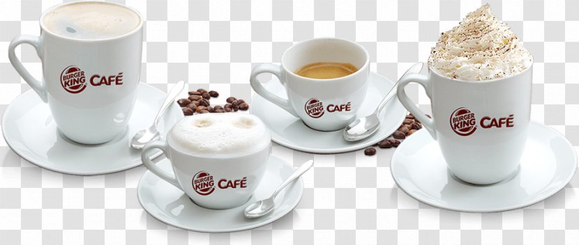 Espresso Coffee Cafe Fizzy Drinks Burger King - Iced Transparent PNG