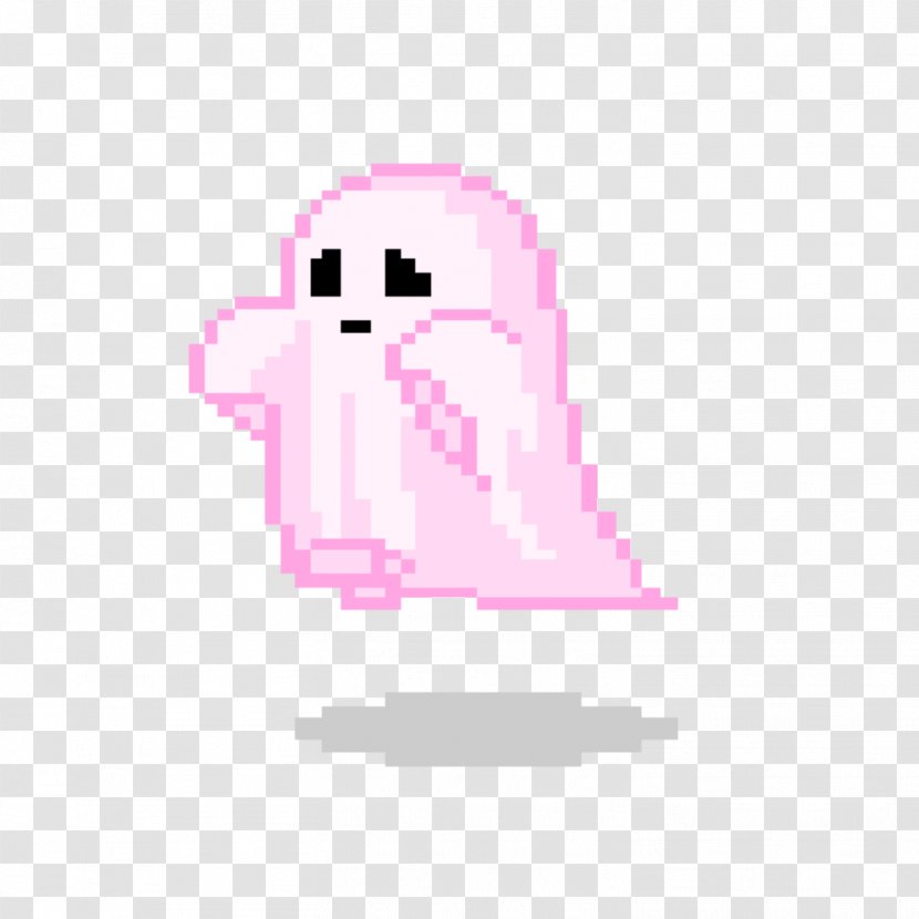 Pixel Art GIF Transparency Image - Watercolor - Mean Ghost Transparent PNG