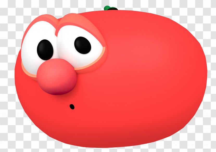 Bob The Tomato Larry Cucumber Artist Image - Smile - Bobs Streamer Transparent PNG