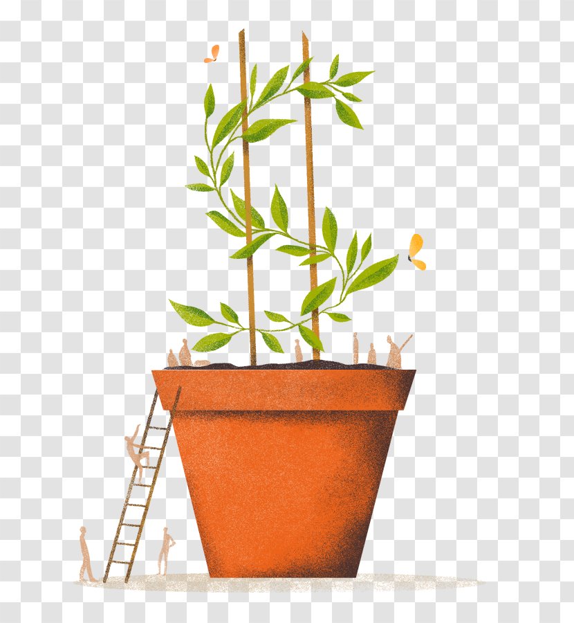 青春小事 Romance Novel Book Youth - Potted Plant Transparent PNG