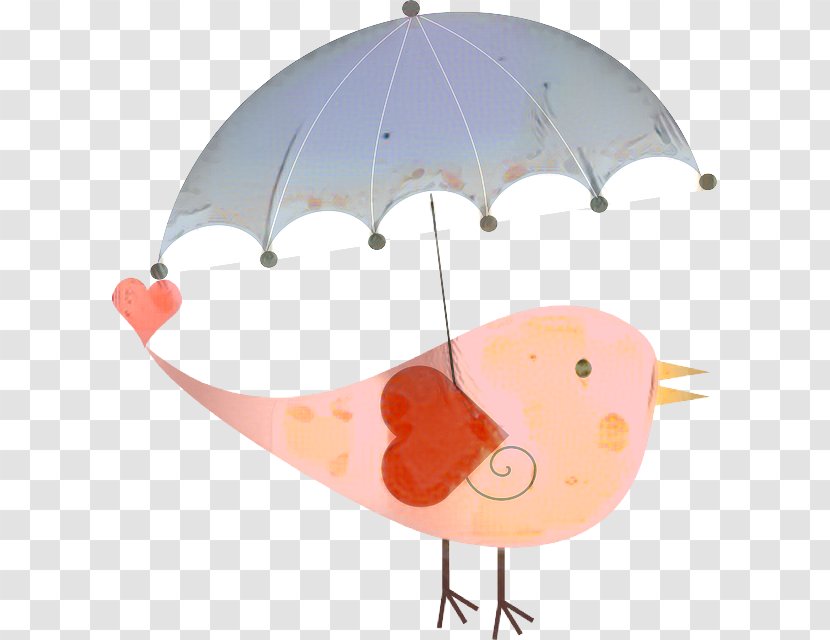 Umbrella Cartoon - Drawing - Parachute Pink Transparent PNG
