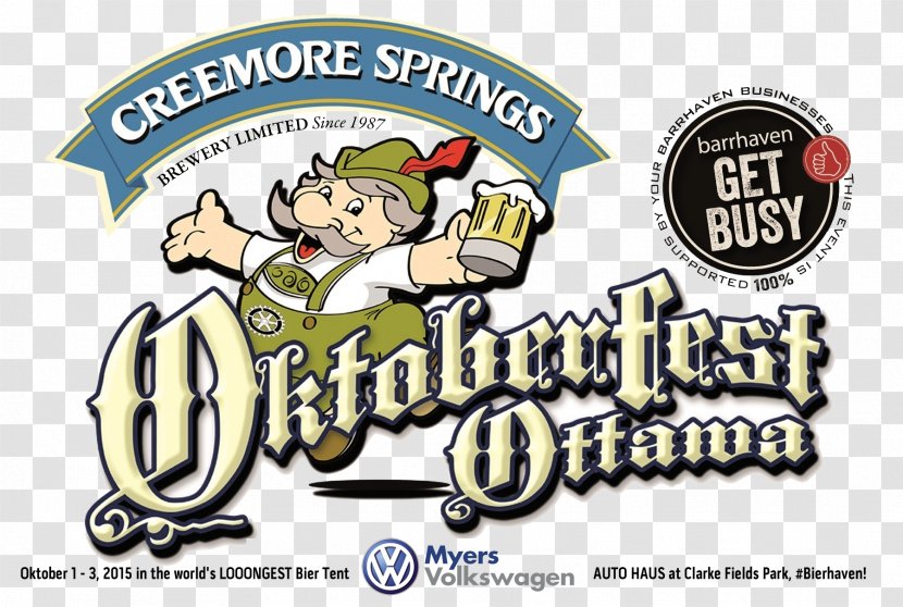 Creemore Springs Brewery Beer Oktoberfest Ottawa - Logo Transparent PNG