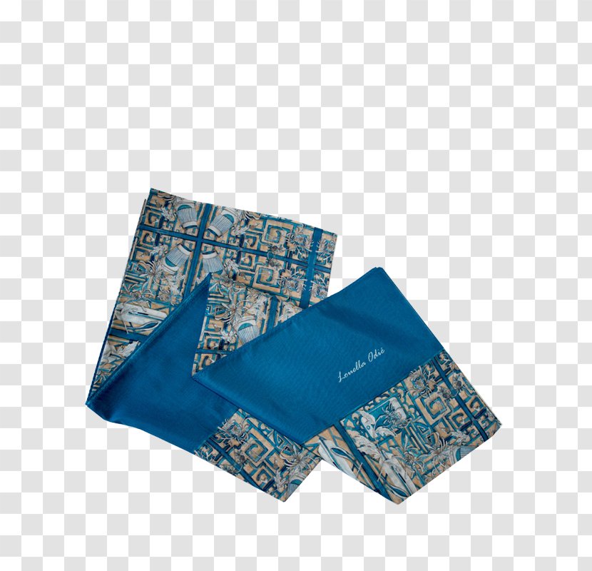 Sarong Scarf Wrap Silk Underpants - Aqua - Double Happiness Transparent PNG