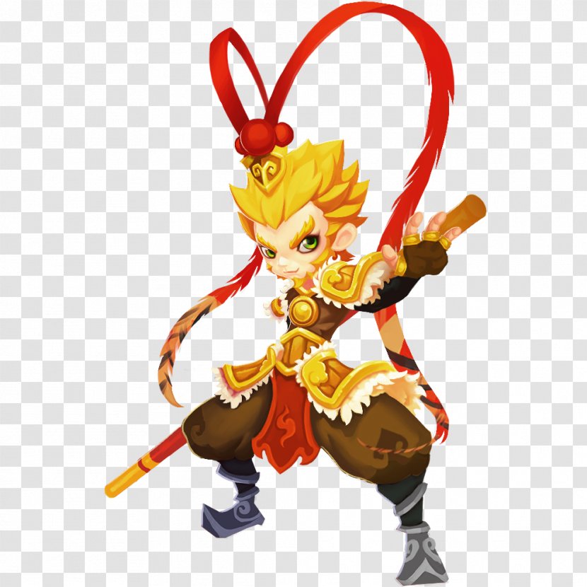 Sun Wukong Monkey King Escape Drawing Animation Membrane Winged Insect Transparent Png