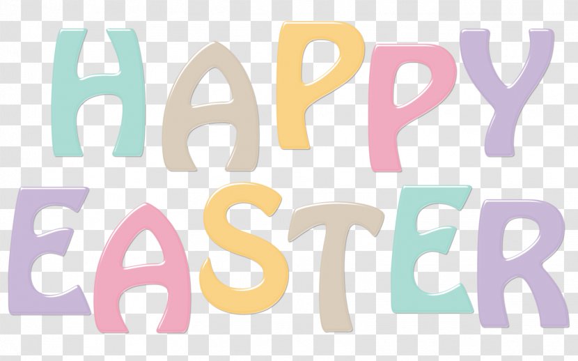 Easter Bunny Happiness Resurrection Of Jesus - Love - Text Transparent PNG