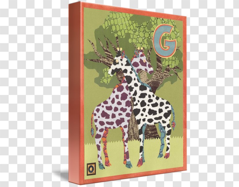 Giraffe Reindeer Terrestrial Animal Wildlife - Deer - Letter A Transparent PNG