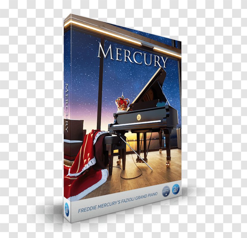 Piano Fazioli Kontakt Musical Instruments Sample Library - Advertising - Freddie Mercury Transparent PNG