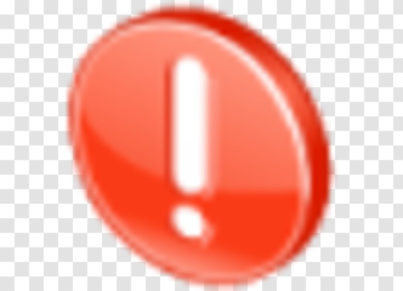 Circle Font - Red - Danger Transparent PNG