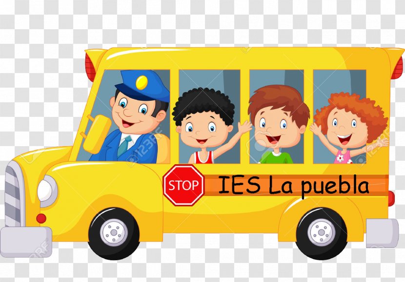 School Bus Vector Graphics Cartoon Transparent PNG