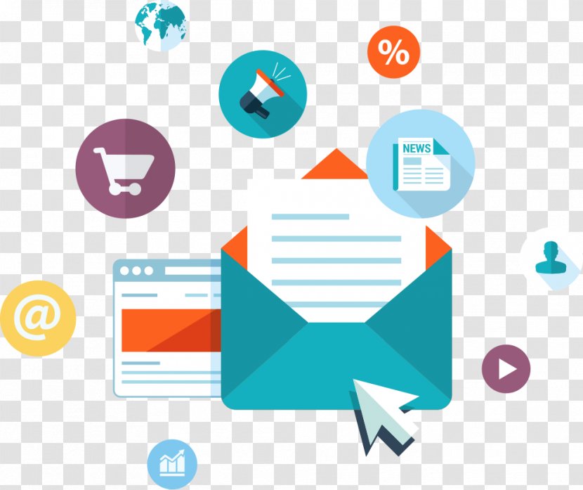 Digital Marketing Email Client - Brand - Campaign Transparent PNG