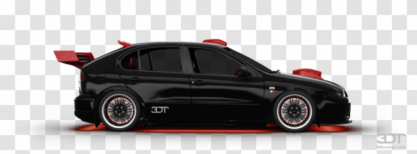 Alloy Wheel Compact Car SEAT Leon Cupra - Automotive Design - Sports Styling Transparent PNG