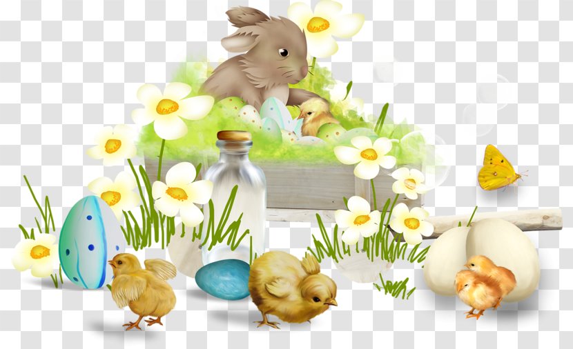 Easter Bunny Domestic Rabbit Egg Hare Transparent PNG