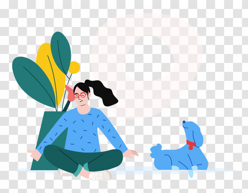 Happy Life Alone Time Transparent PNG