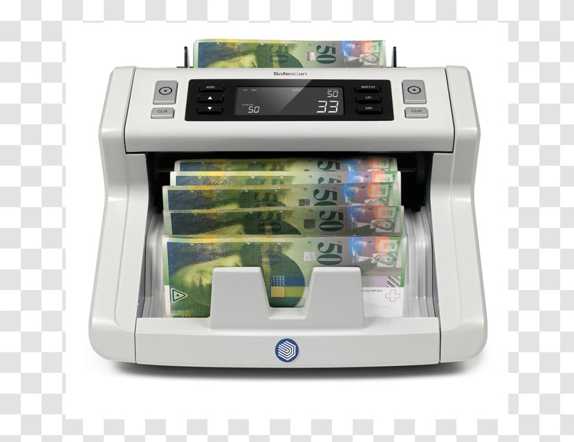 Banknote Currency-counting Machine Safescan TP-230 Paper Money - Currencycounting Transparent PNG