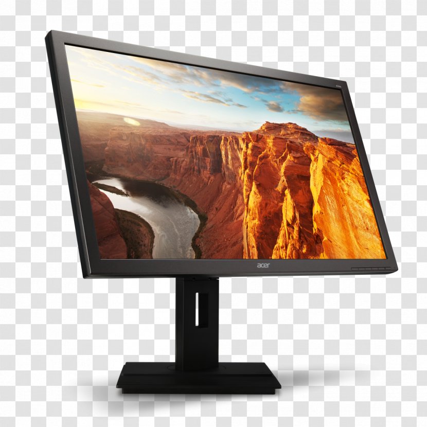 LED-backlit LCD Computer Monitors Liquid-crystal Display LED 16:9 - Ledbacklit Lcd - Tv Transparent PNG