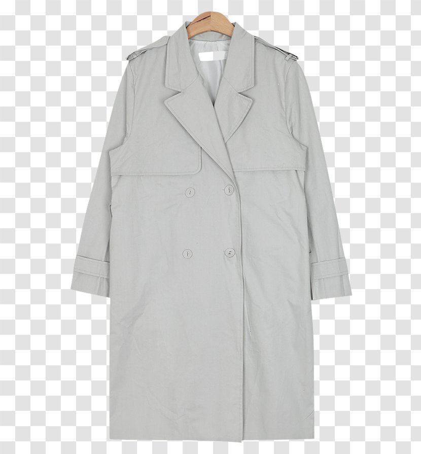 Trench Coat Overcoat - Formal Transparent PNG