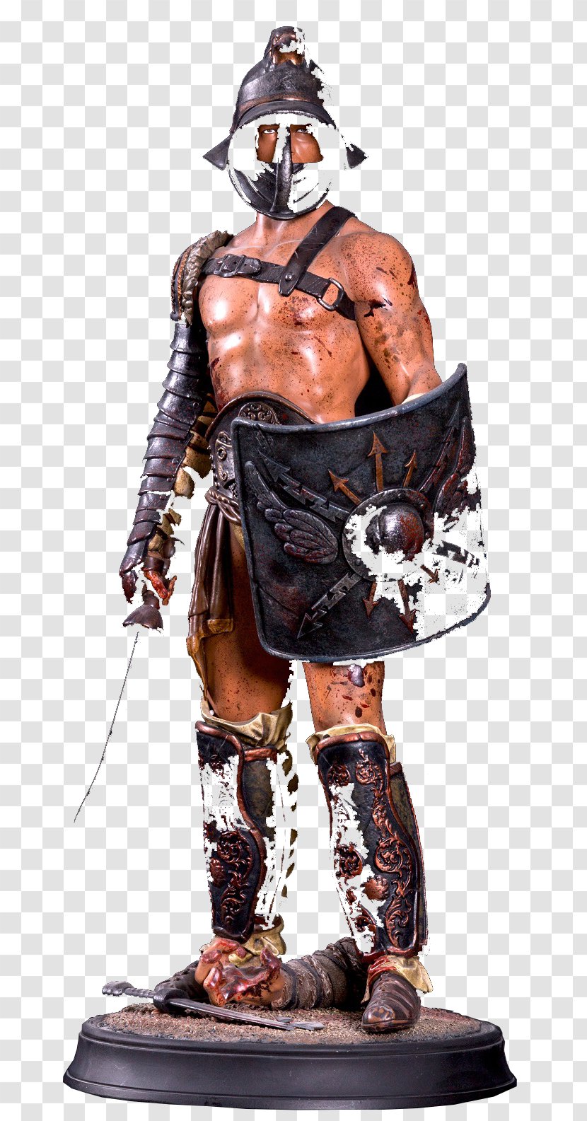 Spartacus: The Gladiator Capua Figurine - Lentulus Batiatus - Spartacus Transparent PNG