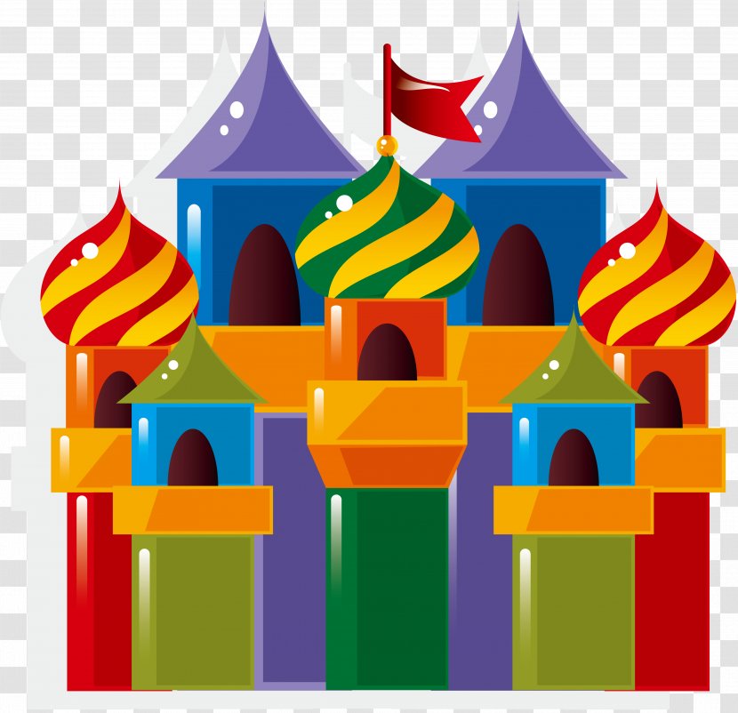 Amusement Park Clip Art - Royaltyfree - Castle Transparent PNG
