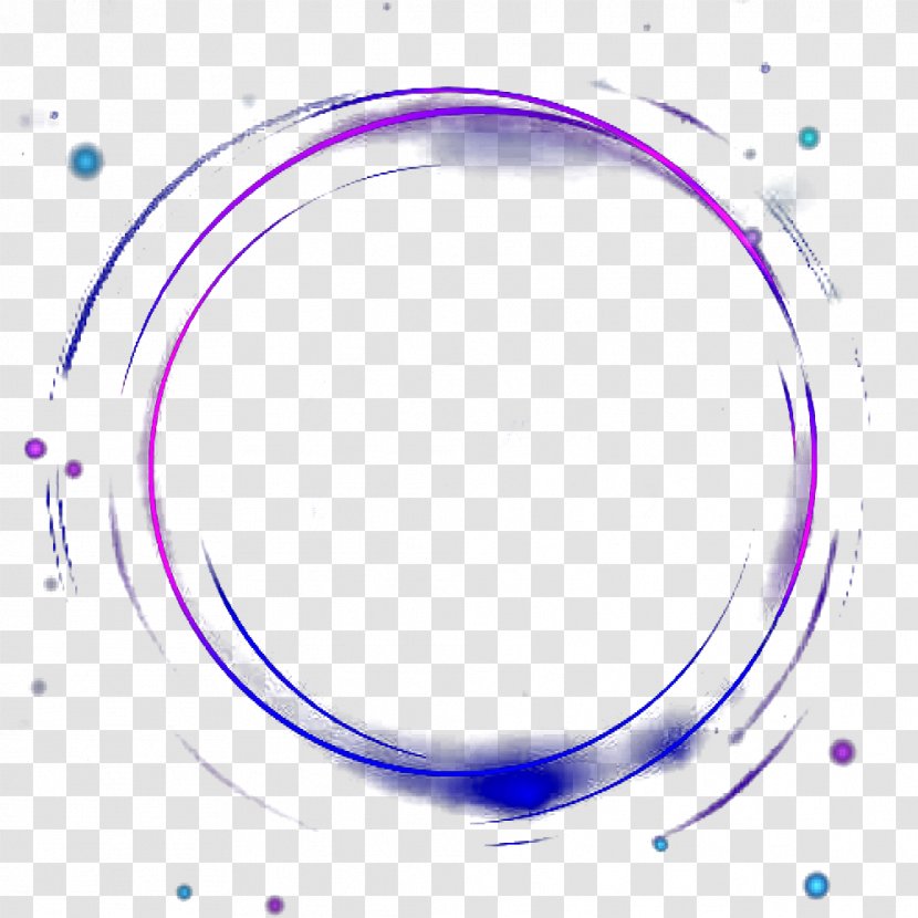 Circle Purple Euclidean Vector - Point - Gradient Aperture Transparent PNG