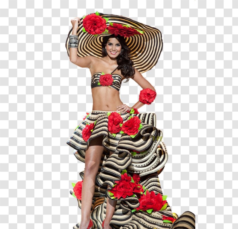 Miss Colombia 2011 Folk Costume 2010 - Dress Transparent PNG