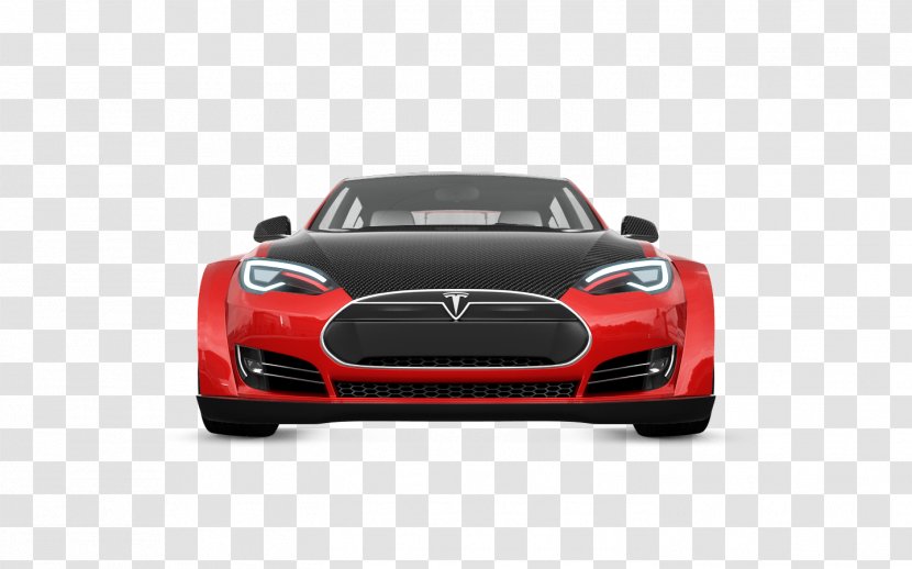 Mid-size Car Luxury Vehicle Tesla Model S Sports - Midsize Transparent PNG