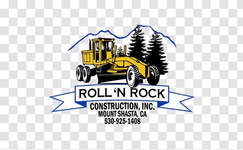 Roll'n Rock Construction Car Architectural Engineering Truck Village Drive Mount Shasta - Logo Transparent PNG