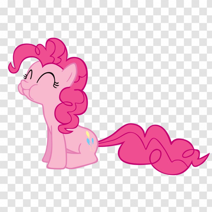 Pinkie Pie Pony YouTube Applejack - Heart Transparent PNG