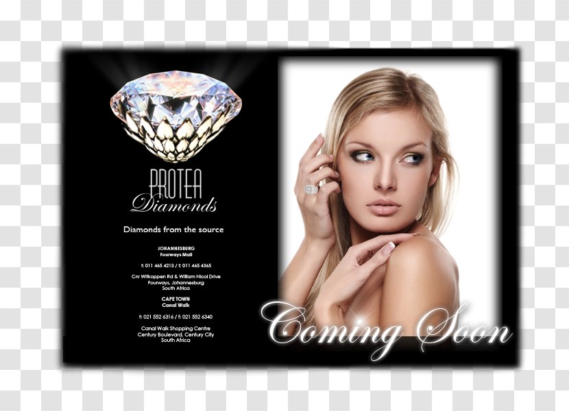 Protea Diamonds Jewellery Store Engagement Ring Retail - Diamond Transparent PNG