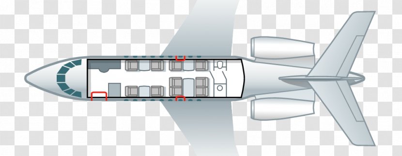 Dassault Falcon 2000 900 7X Aircraft - Technology Transparent PNG