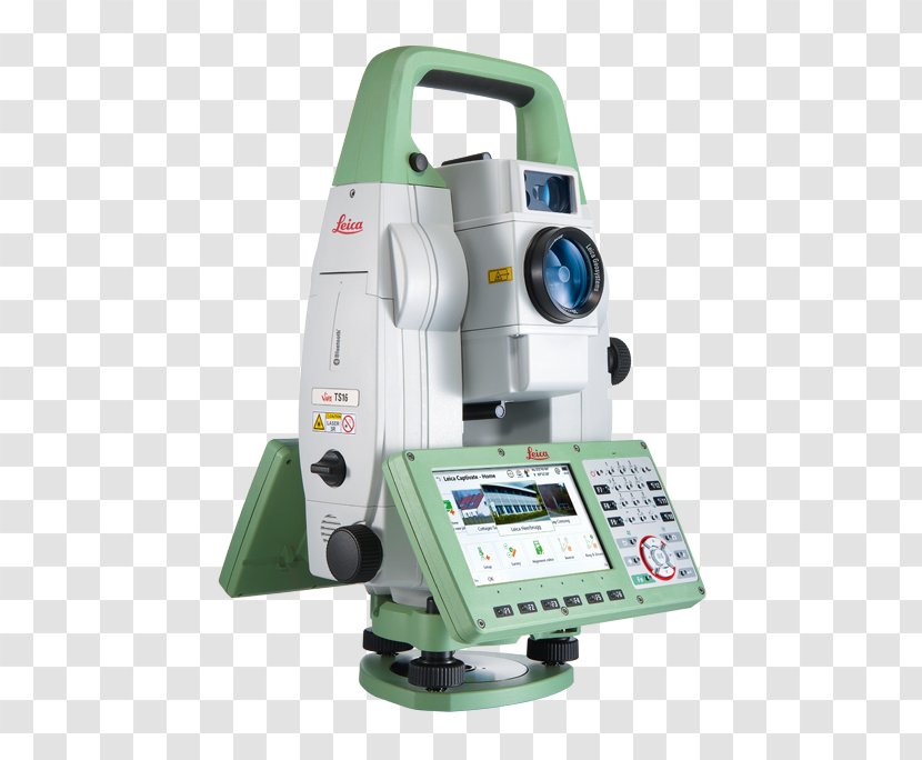 Total Station Leica Geosystems Surveyor Camera Computer Software Transparent PNG